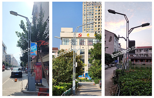 佰马智慧杆共建浙江金华智慧社区
