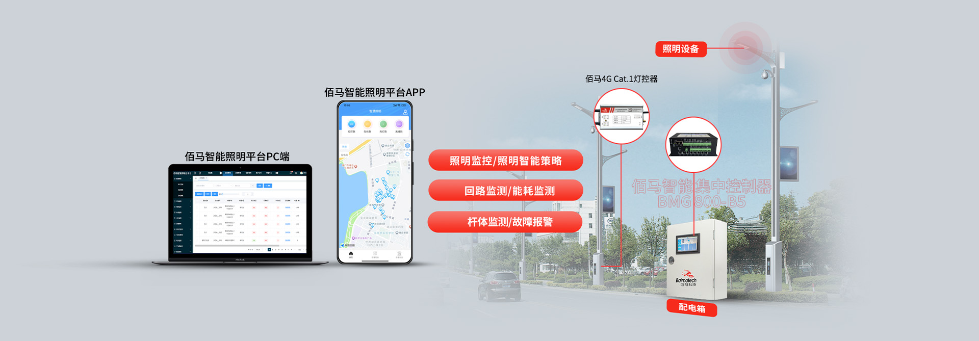 佰马智慧照明平台
