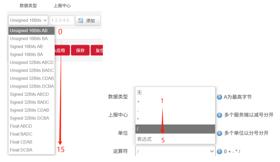 modbus数据类型