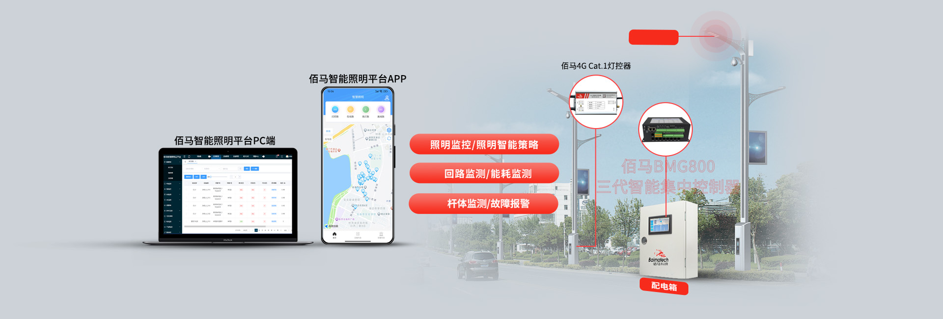 佰马智慧照明平台