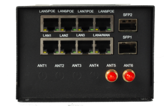 佰马智慧杆网关物理网口说明 佰马智慧杆网关物理网口说明